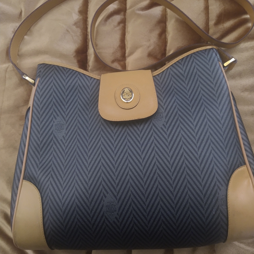Vintage: Mark Cross, Crossbody Purse (Bag)